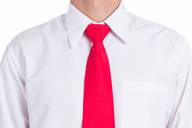 Businessman Dressing Up A White Shirt Stock Photo - Download Image Now -  Necktie, Red, Men - Istock