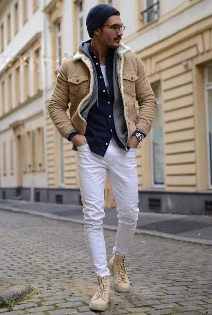 How To Wear White Jeans - Men'S Style Guide | Jeans Outfit Men, White Jeans  Men, Mens Fashion Jeans