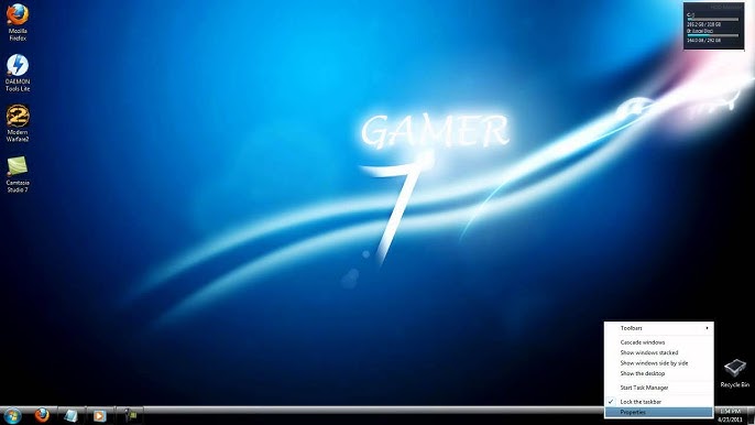 Windows 7 Gamer Edition X64 - Youtube