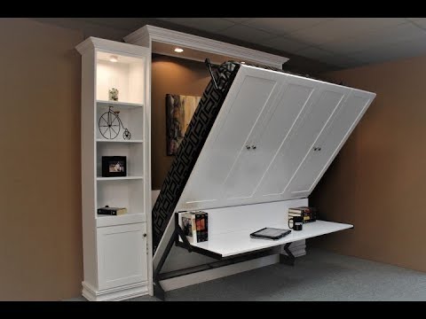 Templeton Murphy Bed With Desk - Youtube