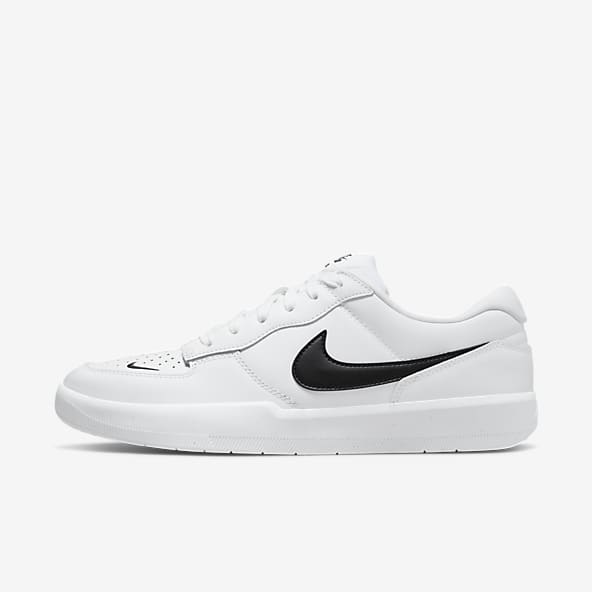 White Skate Shoes. Nike Ca