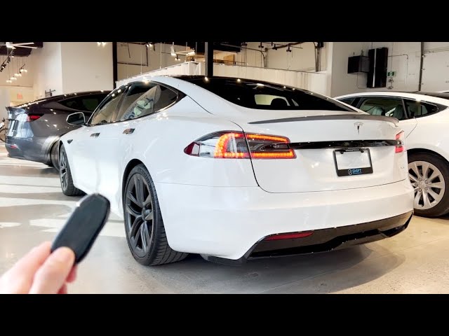 2022 Tesla Model S Plaid White Metallic 1021Hp | Full Review - Youtube