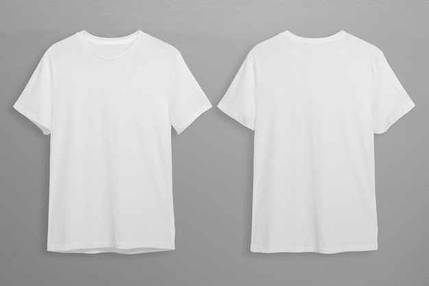 White T Shirt Mockup - Free Vectors & Psds To Download