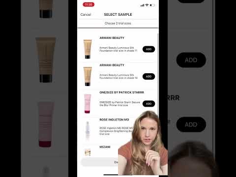 How to get free makeup from Sephora