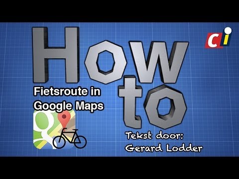 How to: Fietsroute plannen met Google maps