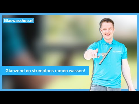 Glaswasshop.nl - Instructievideo ramen wassen