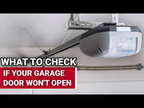What To Check If Your Garage Door Won't Open - Ace Hardware