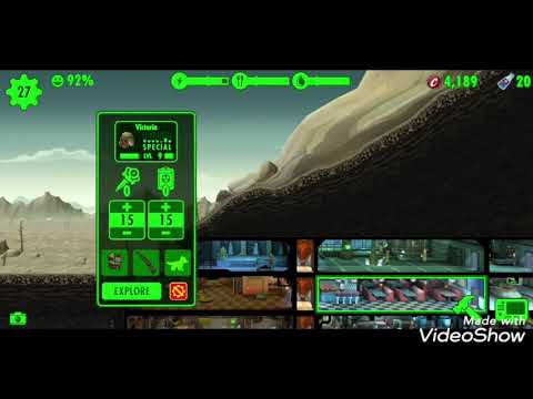 Fallout Shelter make friend in wasteland