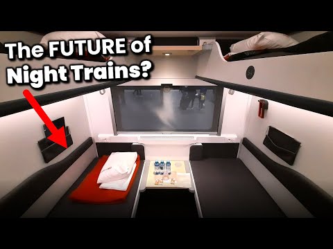 The NEW look of ÖBB Nightjet - Comfort-Couchette Night Train Review
